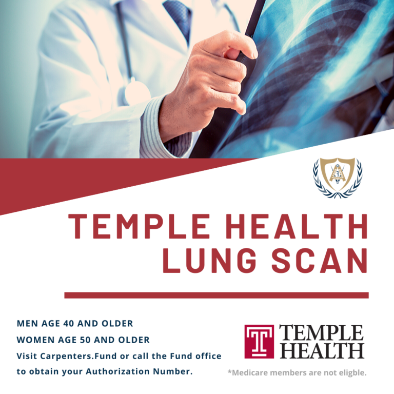 Read more about the article National Lung Cancer Awareness Month, Get your Temple Health Lung Scan!