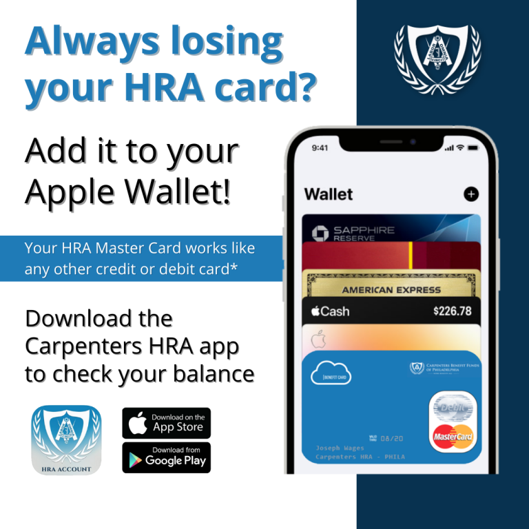 Health Reimbursement Account (HRA) Eastern Atlantic States Carpenters